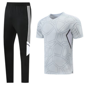 Light Grey Training Tracksuit Set - Style A (S-2XL)