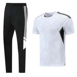 White Training Tracksuit Set - Style A (S-2XL)