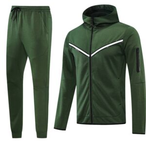 Green Training Tracksuit Set - Style A (S-2XL)