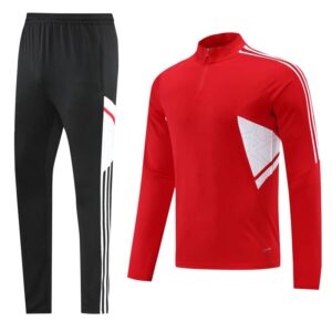 Red Training Tracksuit Set - Style B (S-2XL)