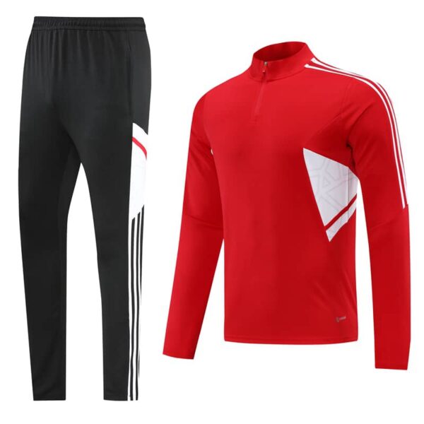 Red Training Tracksuit Set - Style B (S-2XL)