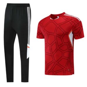 Red Training Tracksuit Set - Style A (S-2XL)