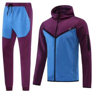 Purple Blue Training Tracksuit Set - Style A (S-2XL)