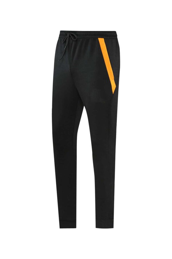 Black & Orange Training Tracksuit Set - Style A (S-2XL) - Image 3
