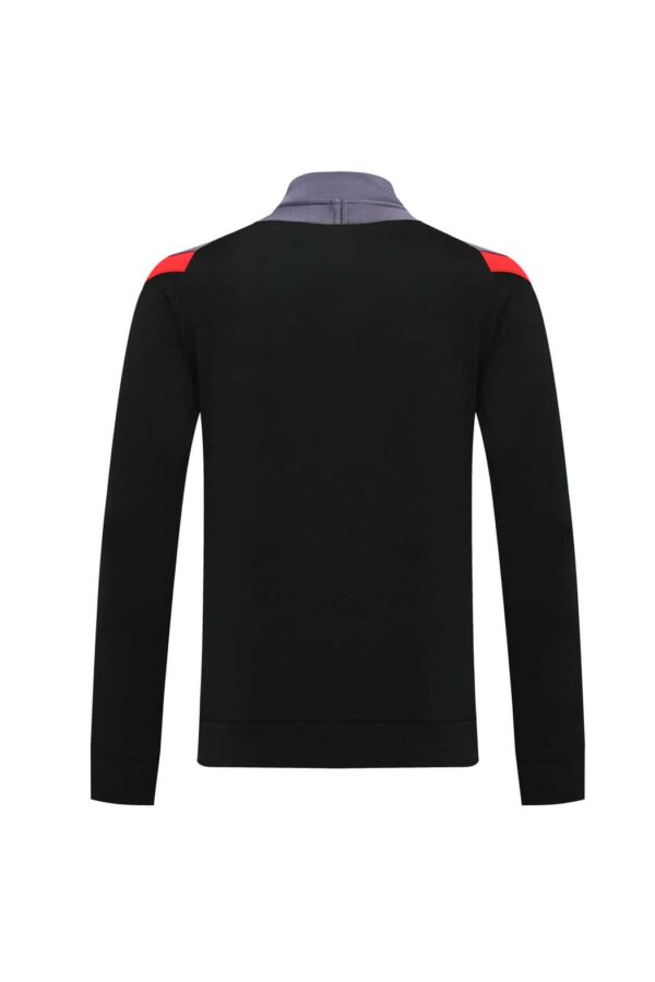 Black & Purple Training Tracksuit Set - Style C (S-2XL) - Image 4
