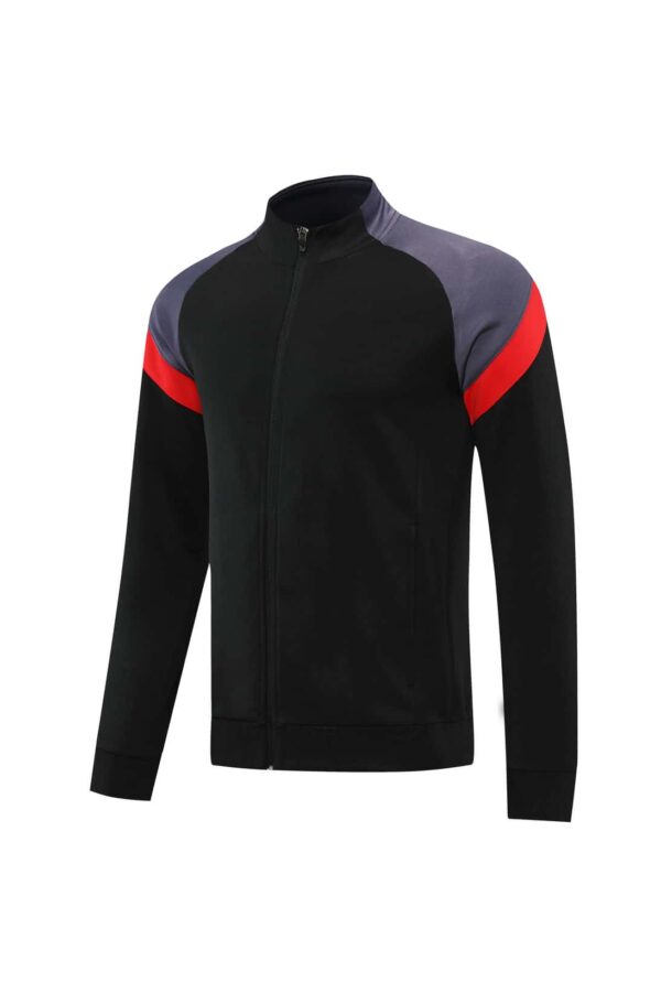 Black & Purple Training Tracksuit Set - Style C (S-2XL) - Image 5