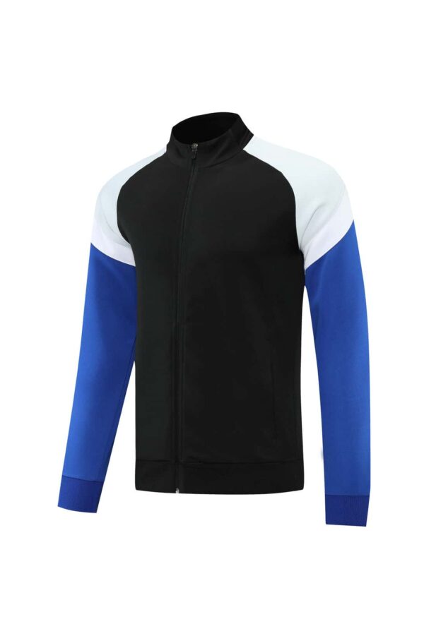 Black & Blue Training Tracksuit Set - Style C (S-2XL) - Image 5