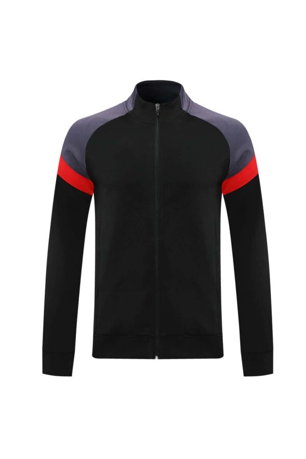 Black & Purple Training Tracksuit Set - Style C (S-2XL) - Image 6