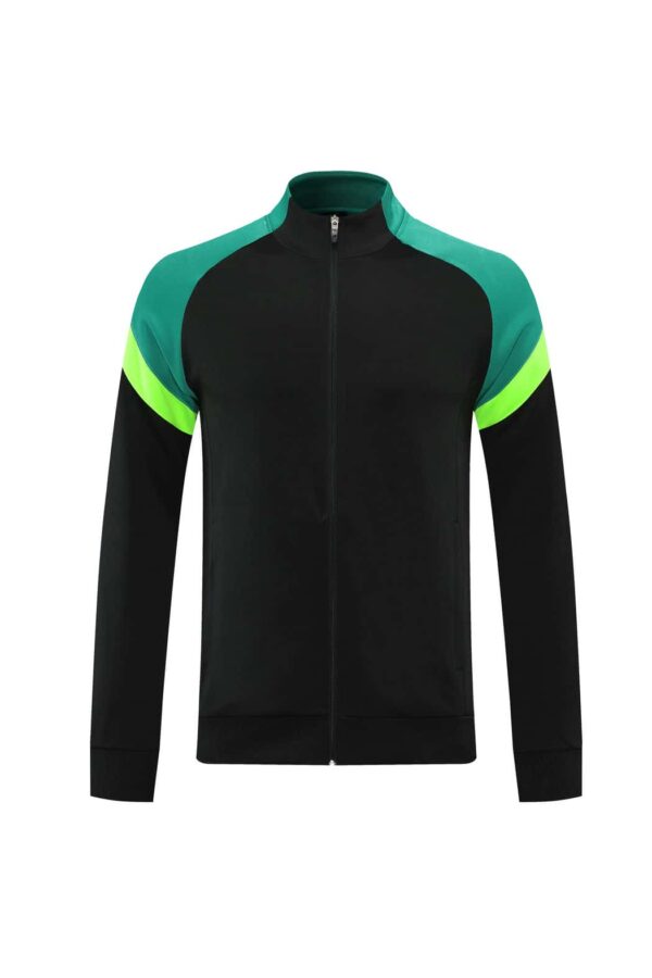 Black & Green Training Tracksuit Set - Style C (S-2XL) - Image 6