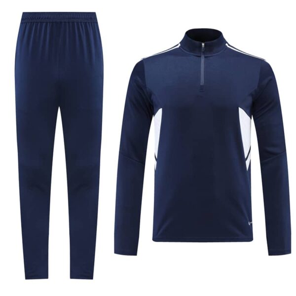 Navy Blue Training Tracksuit Set - Style A (S-2XL) - Image 7