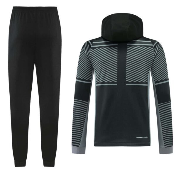 Black & Grey Training Tracksuit Set - Style D (S-2XL) - Image 7