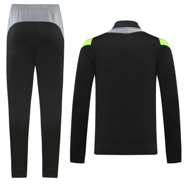 Black & Grey Training Tracksuit Set - Style C (S-2XL) - Image 7