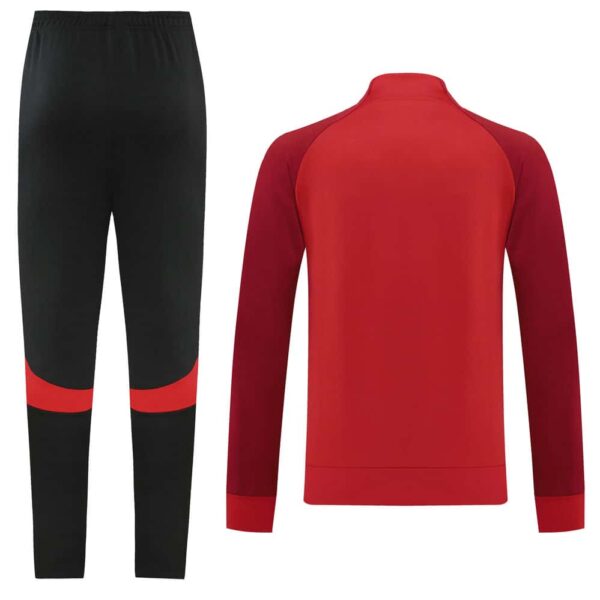Maroon Training Tracksuit Set - Style B (S-2XL) - Image 8