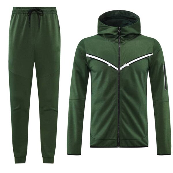 Green Training Tracksuit Set - Style A (S-2XL) - Image 8