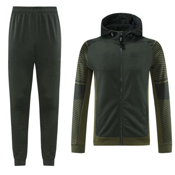Dark Green Training Tracksuit Set - Style A (S-2XL) - Image 8