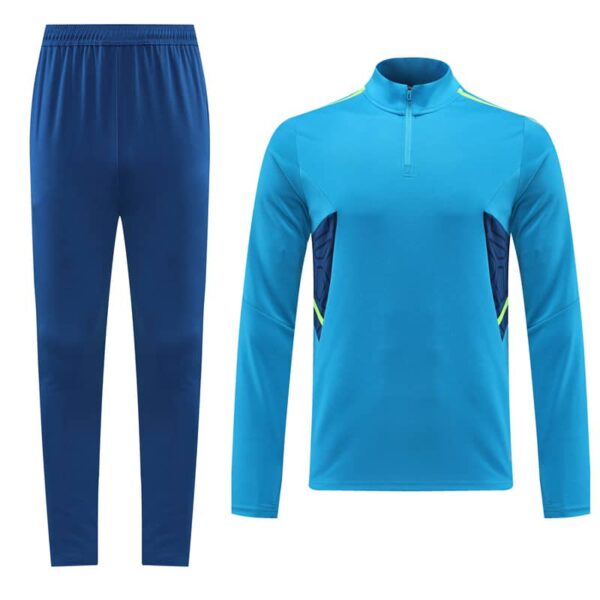 Sky Blue Training Tracksuit Set - Style A (S-2XL) - Image 8