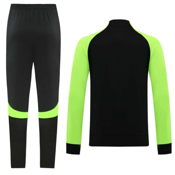 Black & Green Training Tracksuit Set - Style D (S-2XL) - Image 3