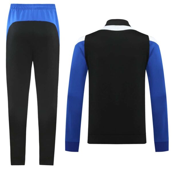 Black & Blue Training Tracksuit Set - Style C (S-2XL) - Image 8