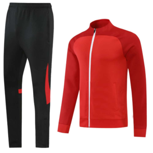 Bright Red Training Tracksuit - Style A