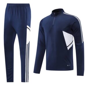 Navy Blue Training Tracksuit - Style A