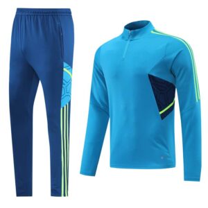 Sky Blue Training Tracksuit - Style A