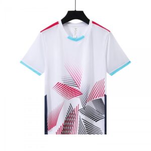 White Pink Brush Training Jersey