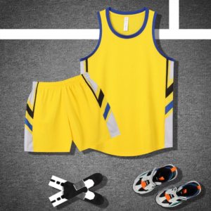 Yellow Arrow Panel Basketball Set