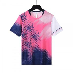Pink Navy Brushstroke Jersey