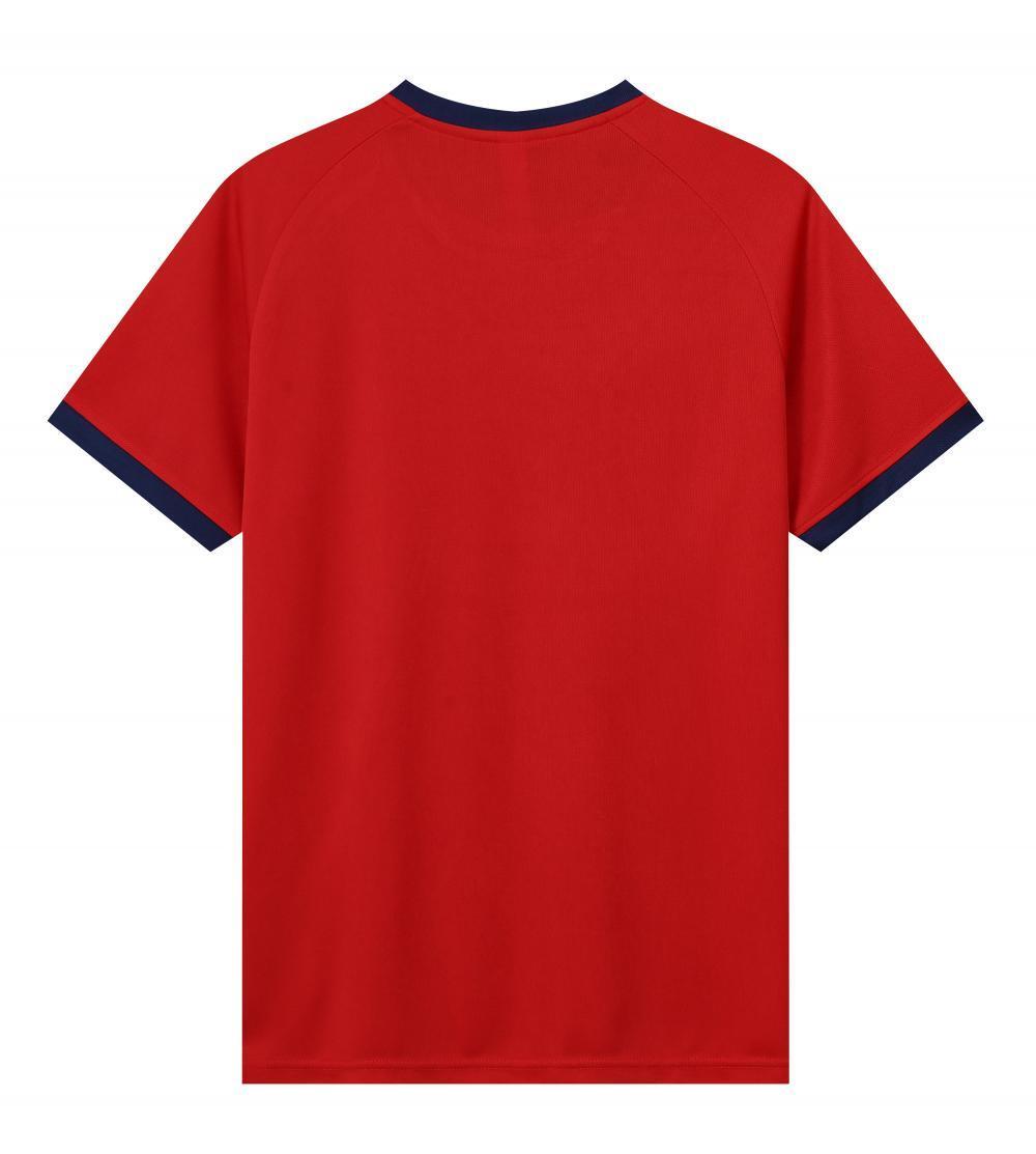 Red Geometric Pattern Jersey - Image 2