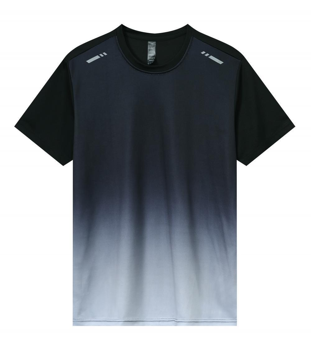 Black Grey Gradient Jersey