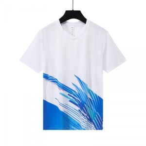 White Blue Wave Training Jersey