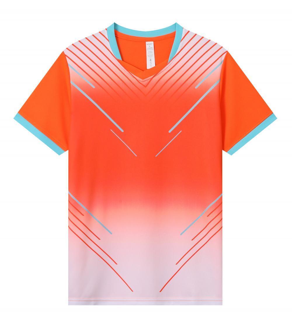 Orange White Gradient Jersey