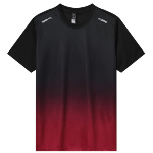 Black Red Gradient Jersey