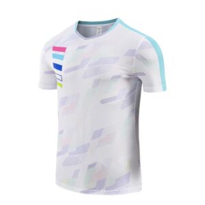 White Rainbow Stripes Training Jersey