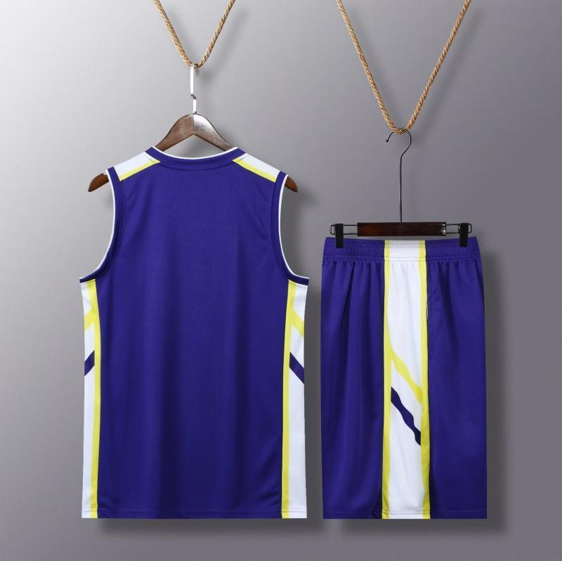 Blue Side Stripe Basketball Set - Image 2