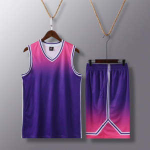 Purple Pink Gradient Basketball Set