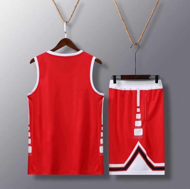Red Block Panel Basketball Set - Image 2
