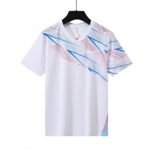White Blue Streak Training Jersey