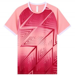 Pink Geometric Gradient Jersey