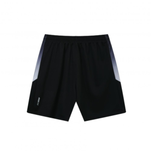 Black White Gradient Training Shorts
