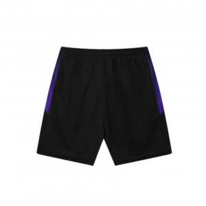 Black Purple Side Gradient Training Shorts