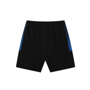 Black Blue Side Gradient Training Shorts