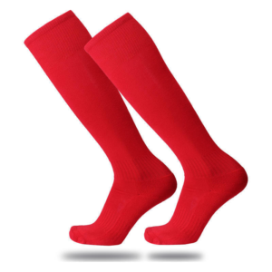 Kids Red Warrior Football Socks